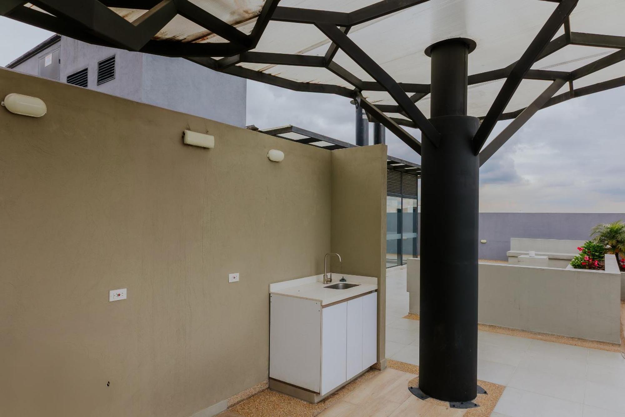 Moderno Estudio Con Gimnasio, Terraza Y Coworking En Apartamento *