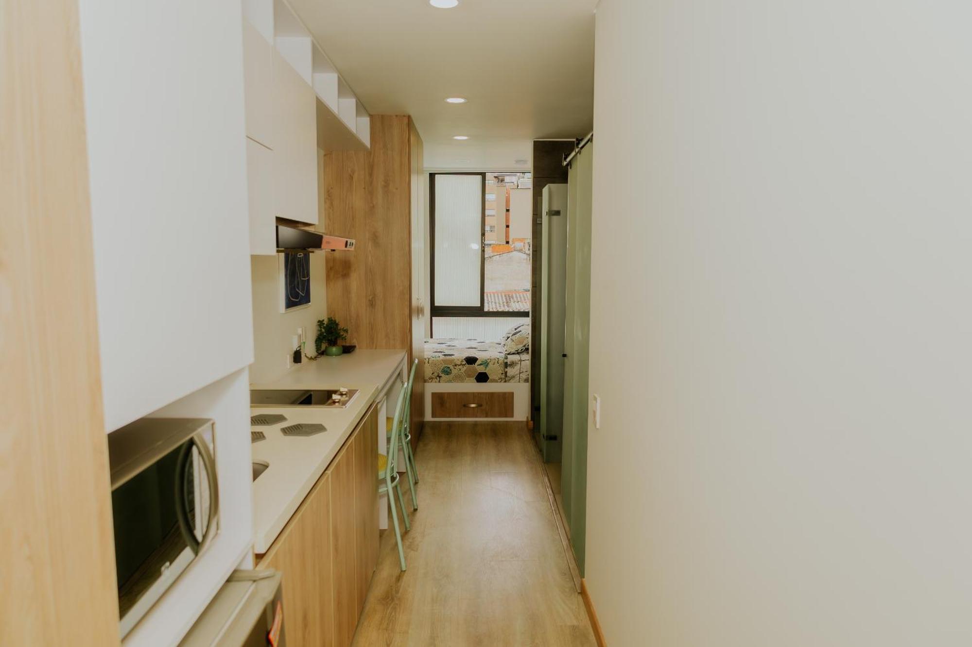 Apartamento Moderno Estudio Con Gimnasio, Terraza Y Coworking En Bogotá