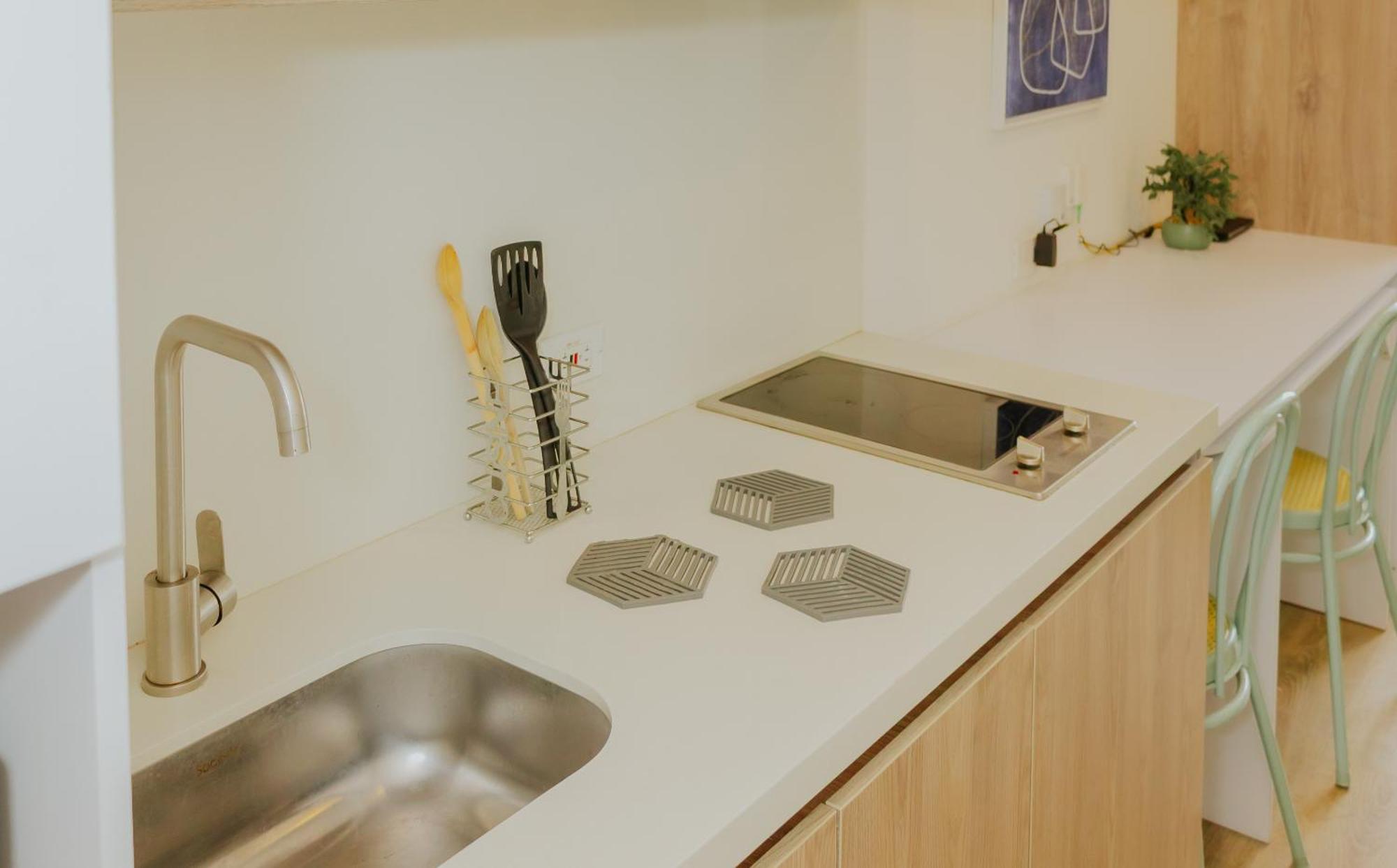 Moderno Estudio Con Gimnasio, Terraza Y Coworking En Apartamento *