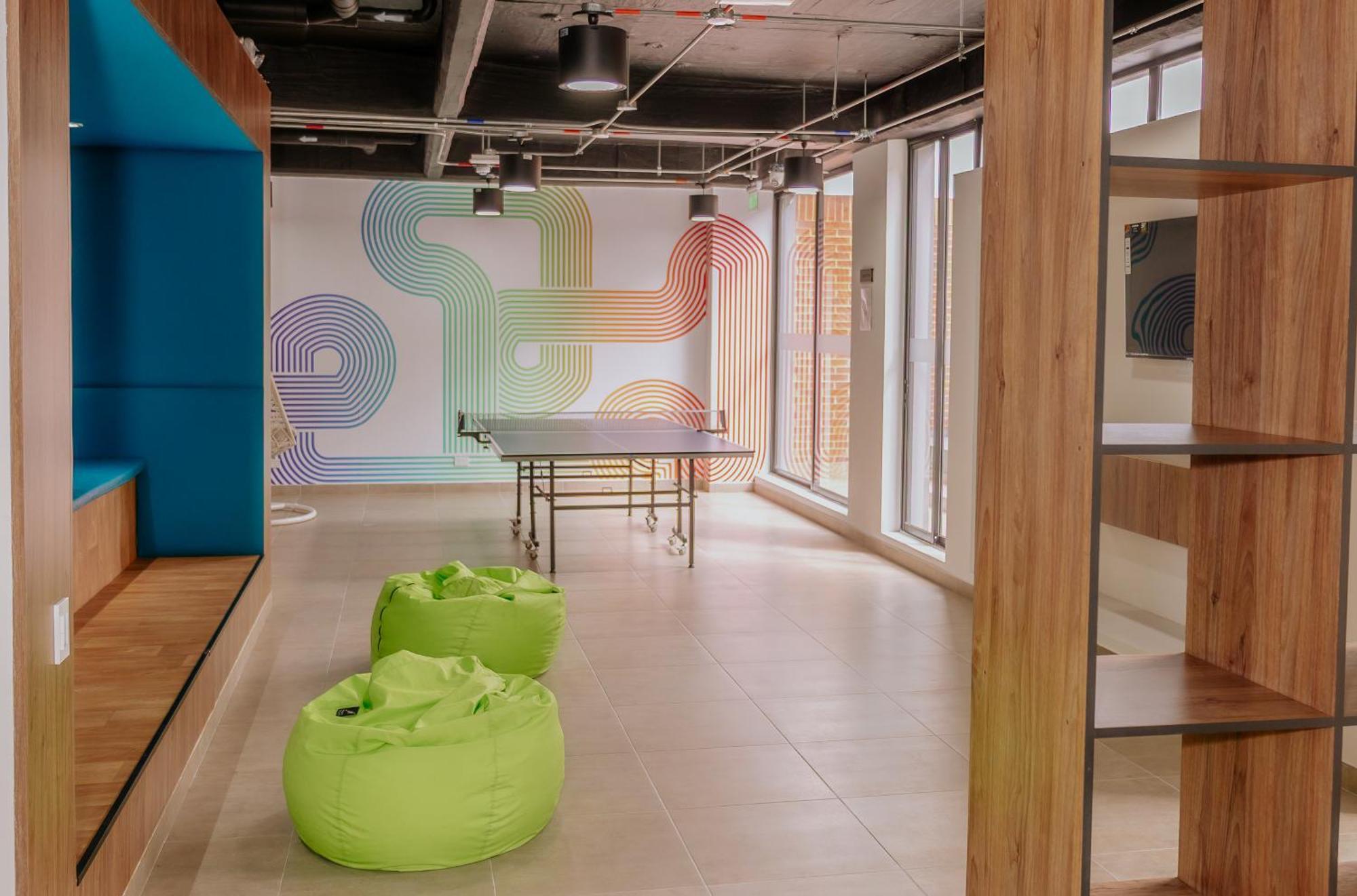 Moderno Estudio Con Gimnasio, Terraza Y Coworking En Apartment